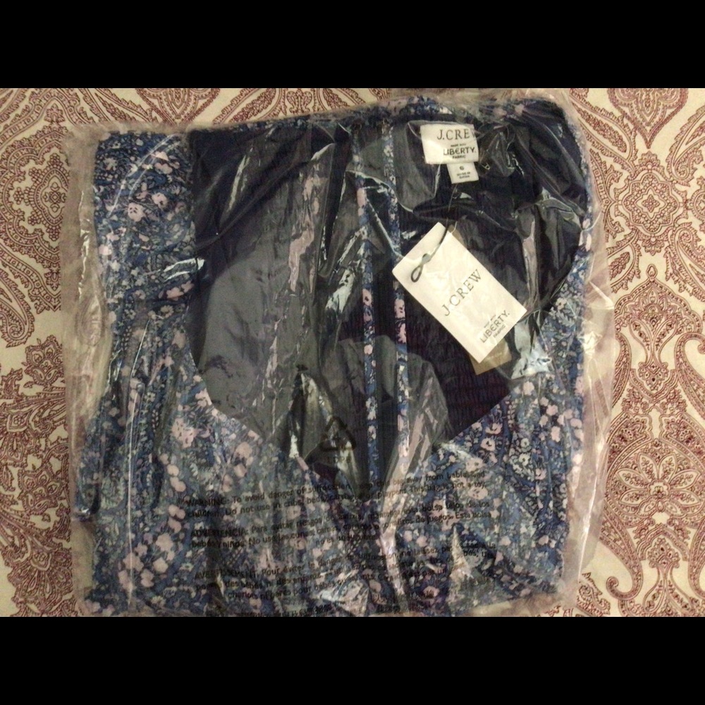 NWT J. Crew Liberty Bourton Bloom Mini Dress - Picture 7 of 11